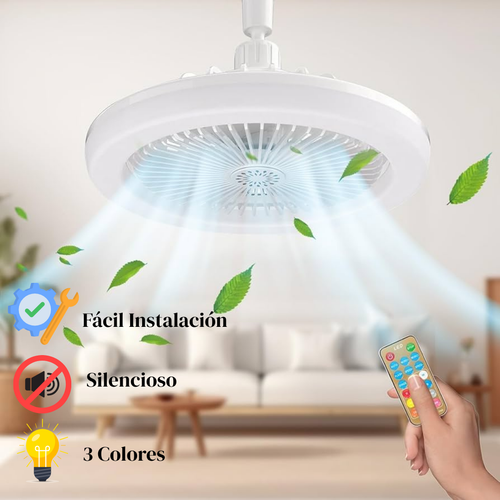 Ventilador techo LED silencioso (Promo Verano)